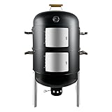 Joyagrill Smoker BBQ XXL L67 x 52 x 104H cm Thermometer,...