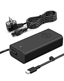 65W Netzteil USB C für Dell 14 16 Plus/Pro 14 16/Pro Rugged 13 14/Pro Max...