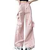 Resort-Hose für Damen, Wandern, Retro, Sommer, Kordelzug, schmaler...