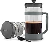 KICHLY French Press Kaffeemaschine, Espresso- und Teebereiter mit...