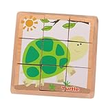 Kisangel Holzpuzzle für Early Learning Sicheres Kognitives Puzzle...