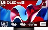 LG OLED48C47LA TV 48' (121 cm) OLED evo Fernseher (α9 Gen7 4K...