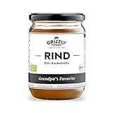 Grizzly Foods • BIO Rinderbrühe (6 x 500ml) • 100% natürlich • Ohne...