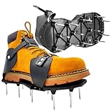 Lawn Aerator-Schuhe, 11,5 x 5 Zoll Lerator Rasenwerkzeug, nicht rutschfeste...