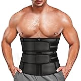 CHUMIAN Bauchweggürtel Herren Fitnessgürtel Body Shaper Schwitzgürtel...
