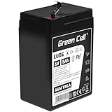 Green Cell AGM 6V 5Ah Akku VRLA Blei-Batterie Bleiakku Ersatzakku Gelakku...