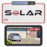 Foxpark Solar Kabellos Digital Rückfahrkamera Set (1080P), 3 Min. DIY...