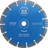 NORDMANN DIAMANTTECHNIK Diamant-Trennscheibe N-12 Turbo Ø 230 mm x 22,23...