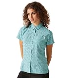 Regatta Damen Funktionsbluse Bluse Wanderbluse Mindano VIII, Farbe:Mint,...