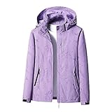 Generisch Softshelljacke für Damen Wanderjacke Wetterfeste Outdoorjacke...