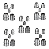 HOLIDYOYO 25 Stück Teiliges Runde Stahlkeile für Hammergriff mit...