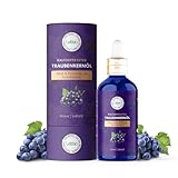 Lebbio Traubenkernöl 100ml [100% NATÜRLICH] Kaltgepresst - Grapeseed Oil...