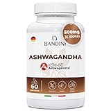 Bandini® Ashwagandha | Patentierter Ashwagandha-Wurzelextrakt KSM-66® |...