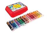 Jovi - Rote Knete – Set mit 16, 15 g Riegel, glutenfrei, Knete für...