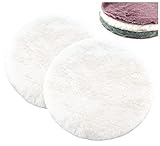 heimtexland 2er Pack Sitzkissen Fellimitat Hase flauschig weich wärmend...