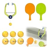 TüR-Ping-Pong-Spiel üBer Der TüR, Tischtennis-Trainer-Set, Verstellbarer...