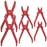 ibasenice 6 Stück Schlauchklemmenzangen aus Langlebigem Material für Kfz...