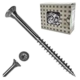 Holzschrauben Edelstahl TX20-4,5x70mm | Senkkopfschrauben |...