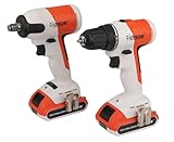 Hoteche 20V 2-Teiliges Set: Akku-Bohrschrauber + Schlagschrauber |...