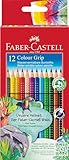 Faber-Castell 112412 Colour Grip Buntstifte für Kinder,...