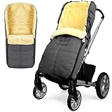 auvstar Universal Fußsack Kinderwagen und Buggy,Winter Thermo Baby...