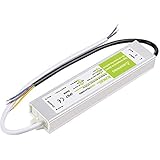 iCreatin 12V60W LED-Treiber Wasserdicht IP67 Netzteil Transformator 120 bis...