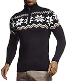 Leif Nelson Herren Strickpullover Pullover Norwegerpullover Winterpullover...