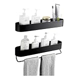 Duschregal Duschcaddy 2er-Pack, selbstklebende Dusch-Organizer mit...