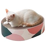 KARAT Kratzpappe für Katzen - 34 x 43,5 x 10 cm - Kratzmöbel aus...