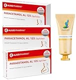Paracetamol 125 mg Zäpfchen 3 X10 St. inkl. einer hochwertigen Handcreme...