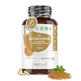 BIO Bockshornklee Kapseln - 3 Monate Vorrat - 750mg pro Kapsel - Fenugreek...