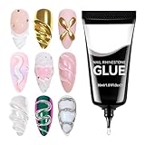 Liakyunf Nagel Modellier Gel,30ml Modellierkleber Strasssteindekoration -...