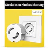 20 Stück Steckdosen Kindersicherung, Steckdosenschutz zum Stecken,...