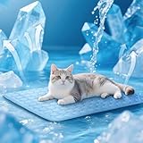 OUYULAI Kühlmatte für Hunde und Katzen, Selbstkühlende Hundematte,...