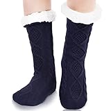 Belloxis Kuschelsocken Wintersocken Herren Warme Flauschige Dicke...