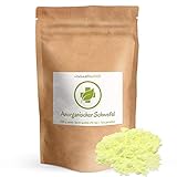 Anorganischer Schwefel (sulfur) - 500 g - BESTSELLER - 99,9% pharmazeutisch...