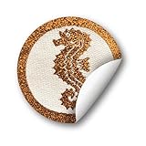 Seepferdchen® offizielles Glamour Abzeichen zum Aufkleben |...