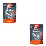 Rinti Bitties Huhn mit Tomate & Kürbis | Doppelpack | 2 x 100 g | Softe...