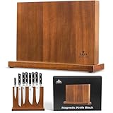 ENOKING Messerblock Magnetisch, Extrastarker Doppelseitiger messerhalter...