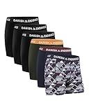 DANISH ENDURANCE Herren Boxershorts, 6 Pack, Retroshorts aus weicher...