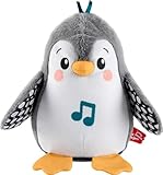 FISHER-PRICE Wackelnder Pinguin - Plüschspielzeug für Babys zum Spielen...