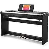 Donner E-Piano 88 Tasten, Halb Gewichteten Anfänger Klavier, Digital Piano...