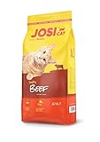 JosiCat Tasty Beef (1 x 10 kg), Premium Trockenfutter für ausgewachsene...