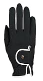 Roeckl Sports Reithandschuh LONA, Ladies Sommer Handschuh, Schwarz/Weiß...