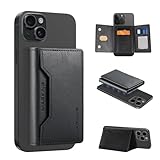 Magnetischer Wallet, Kartenhalter für Magsafe inklusive RFID Schutz mit 8...