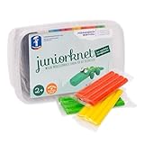 Feuchtmann JUNiORKNET Maxi | Knetset 14 x 35g weiche Kinderknete in Stangen...