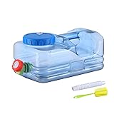 Umikk 5L~22L Camping Wasserkanister, Wasserbehälter mit Hahn, Tragbarer...