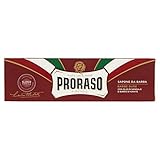 PRORASO Shaving cream in tube Red, 150 ml