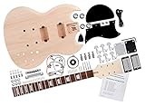 Rocktile DIY Double Cut Bausatz E-Gitarre - 'Do-it-yourself' E-Gitarre...