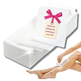 LALILL Vliesstreifen 100 Stück für Wachs - Vlies Streifen für die...